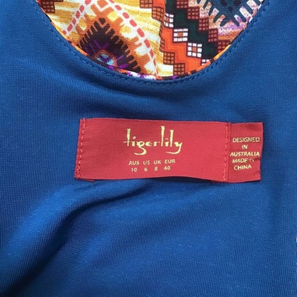 TIGERLILY Zehra Rainbow Bodycon Racerback Tank Mini Dress - Picture 7 of 10